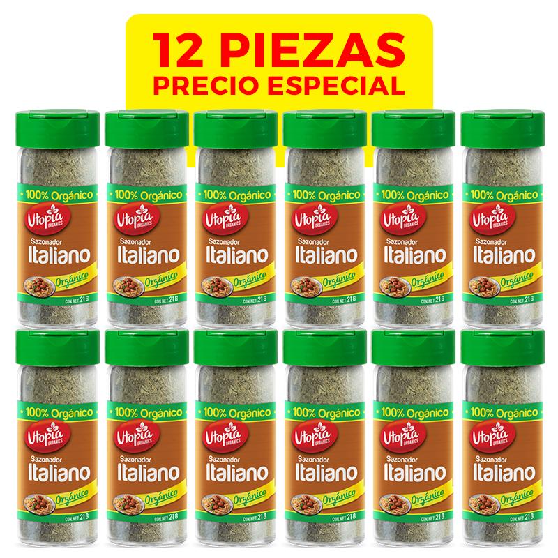 Sazonador Italiano Orgánico 21g