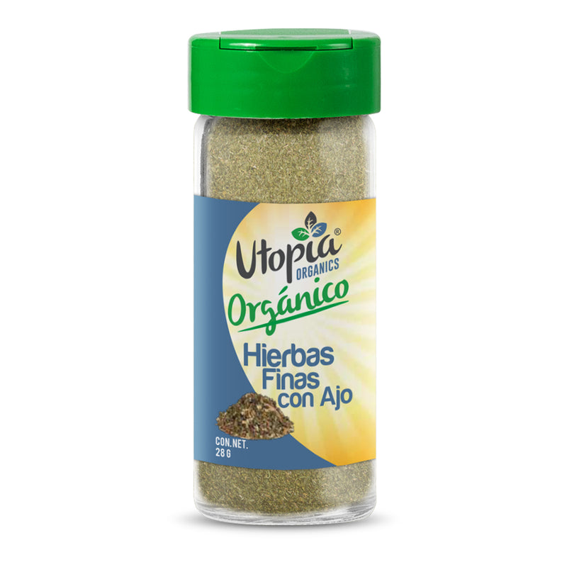 Hierbas Finas con Ajo Orgánico 28g