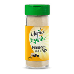 Pimienta Negra con Ajo Orgánico 73g